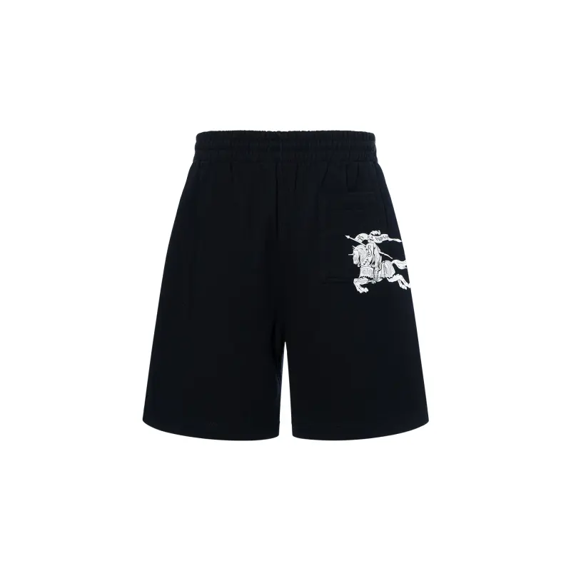 Burberry Ekd Straight leg Cotton Shorts