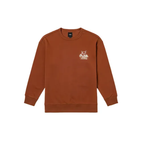 Vans Sweatshirts Unisex Brick Crew Neck Moderate Regular