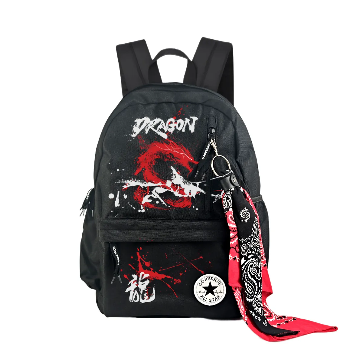 Converse Polyester Backpack Medium Unisex Black