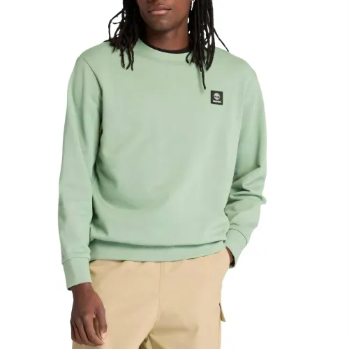 Timberland Sweatshirts Unisex Green Crew Neck Moderate