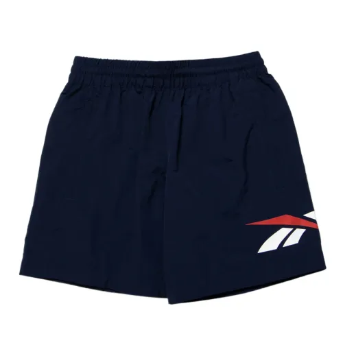 Reebok Sports Shorts Men's Navy Blue Moderate