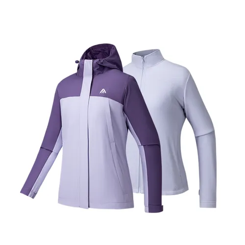 Anta Women's Outdoor Collection Waterproof Windbreaker Jacket Women's