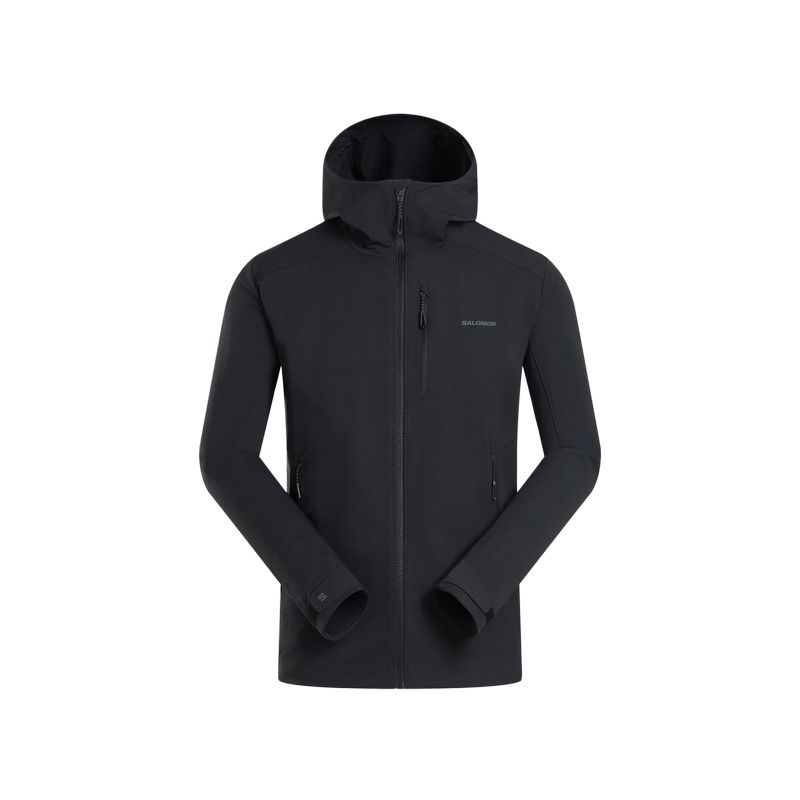 Мужская куртка Salomon SALOMON OUTPEAK (темно-черная)