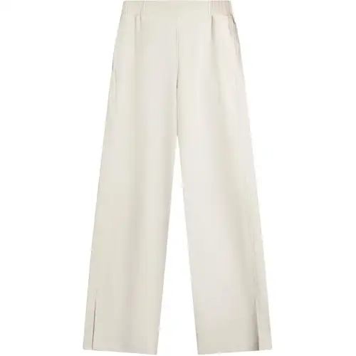 Li Ning Casual Pants Women's White Moderate Straight Fit Pants