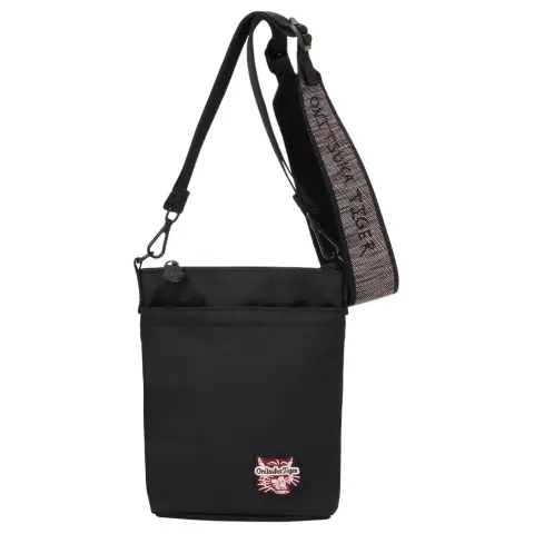 Onitsuka Tiger Recycled Nylon Shoulder Bag Small Unisex Black