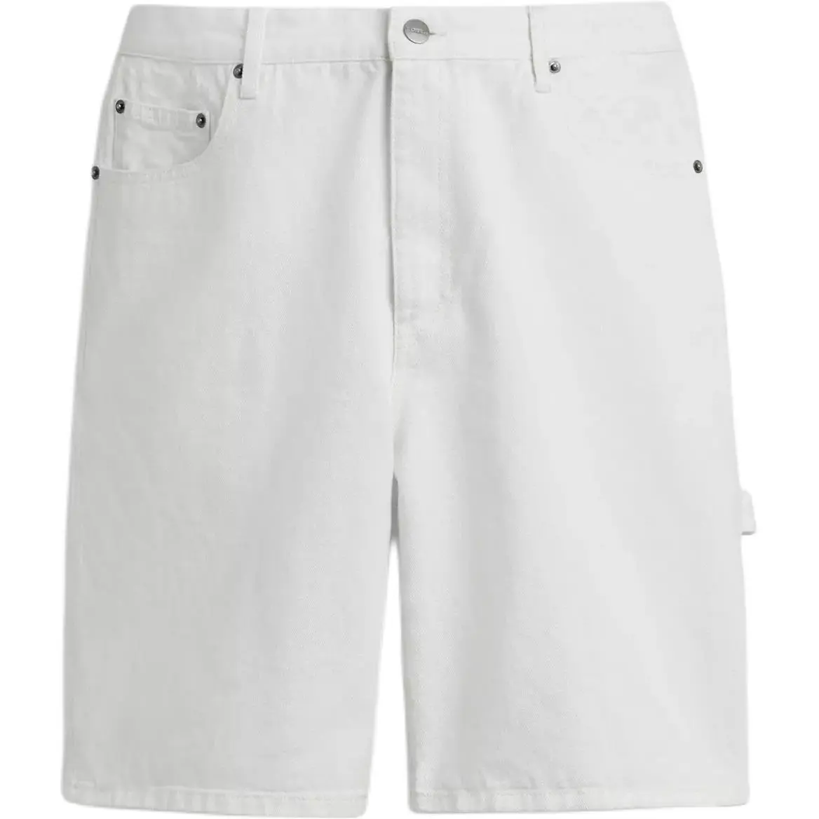 COACH Denim Shorts Men's White Moderate