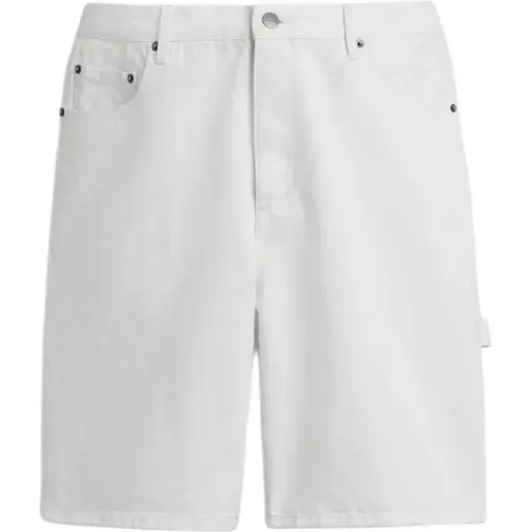 COACH Denim Shorts Men's White Moderate