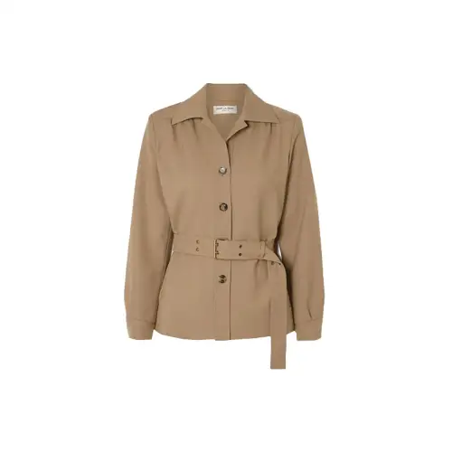 SAINT LAURENT Jacket Women's Khaki