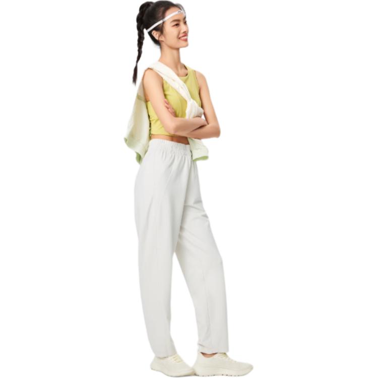 Li Ning Fitness Series Sports Pants Women’s Silver Birch Gray
