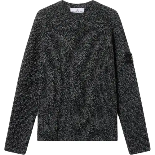 Stone Island speckled knit sweater