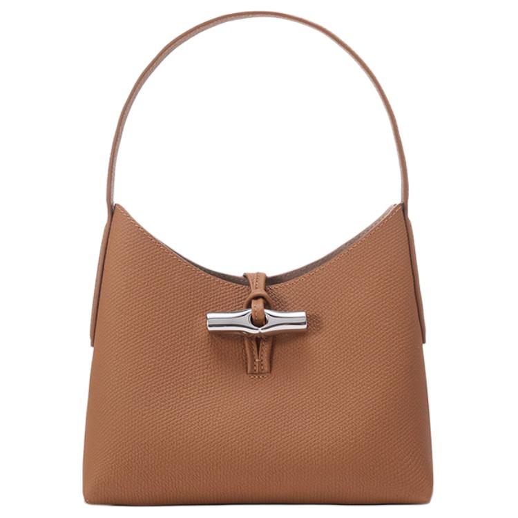 Женская сумка LONGCHAMP Le Roseau 22 (коричневая)