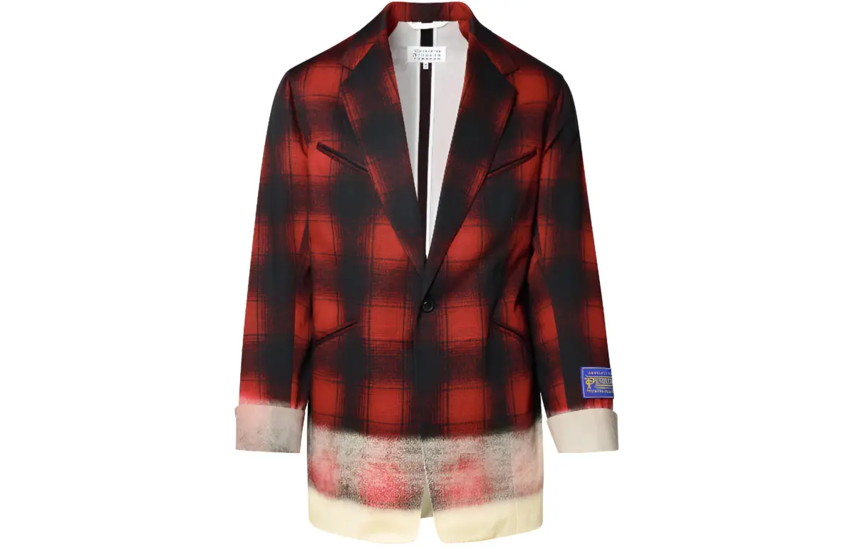 Maison Margiela Pendleton Checked Blazer