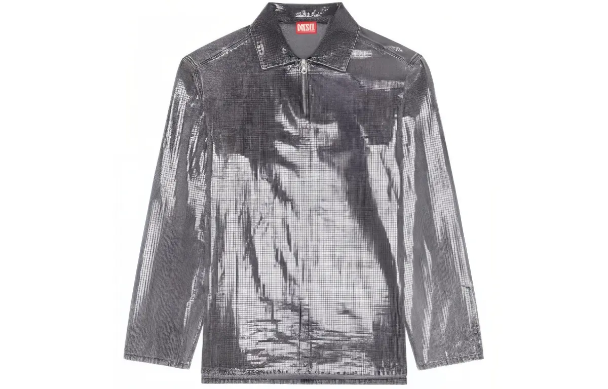 DIESEL D Brad S High shine Denim Shirt