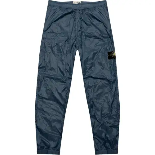STONE ISLAND Knitted Sweatpants Men's Blue
