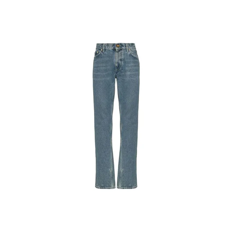 Burberry Jeans Men's Denim Blue Moderate Straight Fit Pants