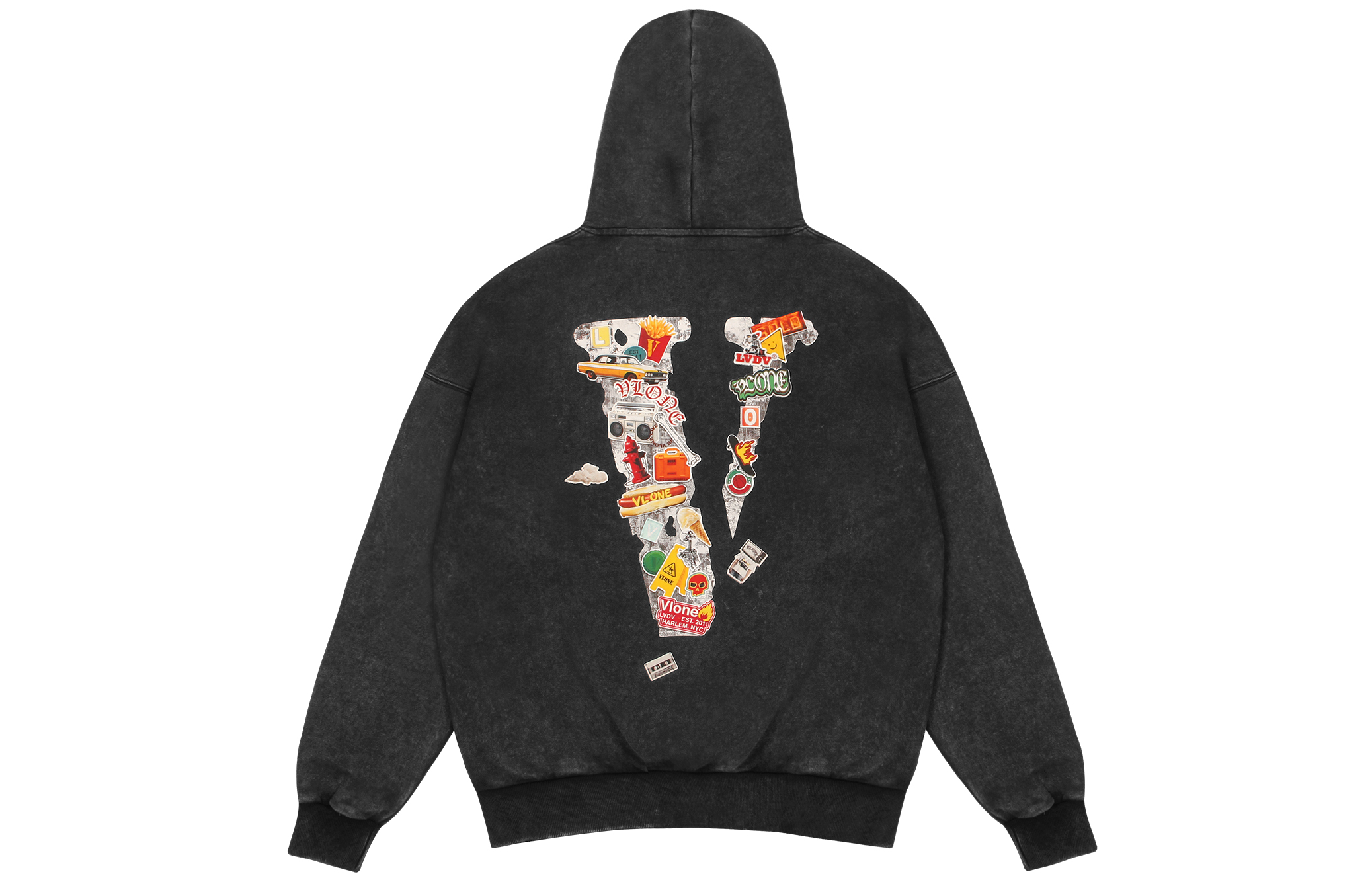 Худи VLONE LOGO (серый)