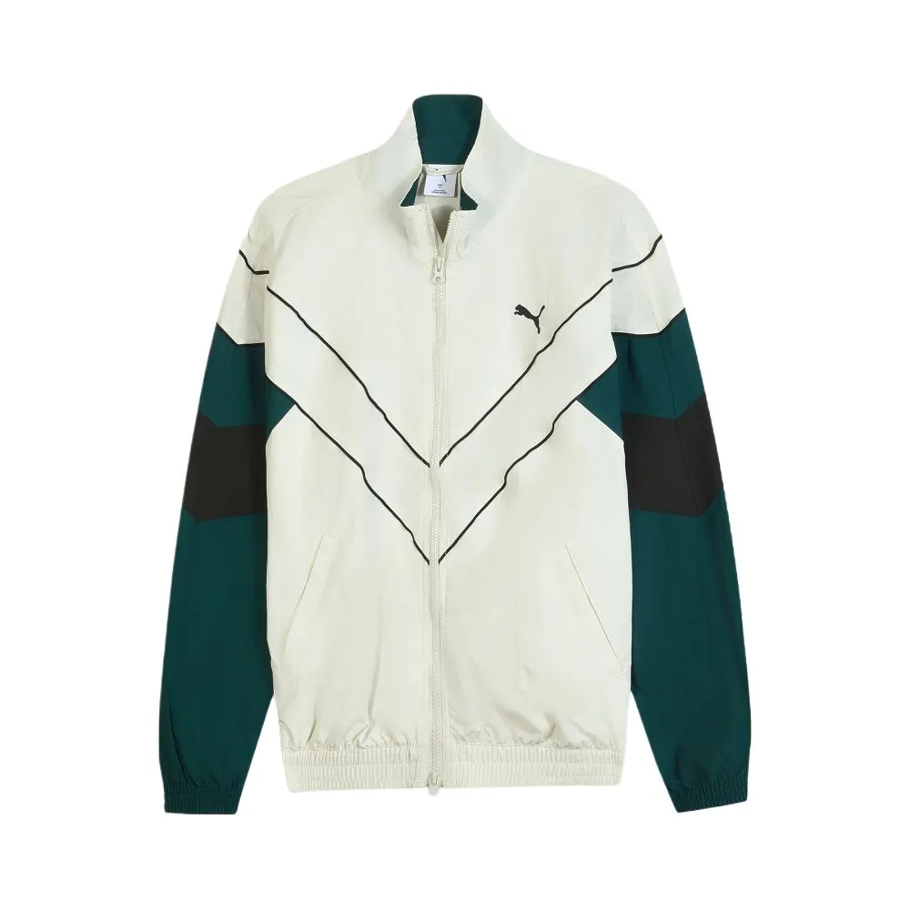 PUMA Retro Colorblock SS25 OVERSIZED Jackets & Coats Unisex Gray
