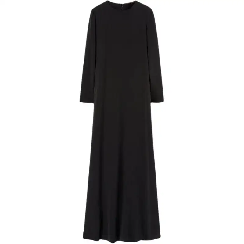 Loro Piana Angelica Dress Long Sleeved Dress Women's Black