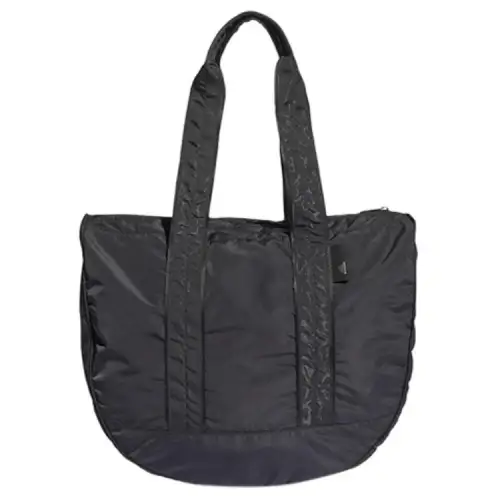 Adidas Polyester Tote Bag, Shopping Bag, Handbag Unisex Black