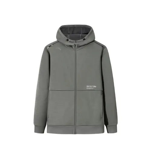 Anta Coat Jacket Men's Dusty Gray