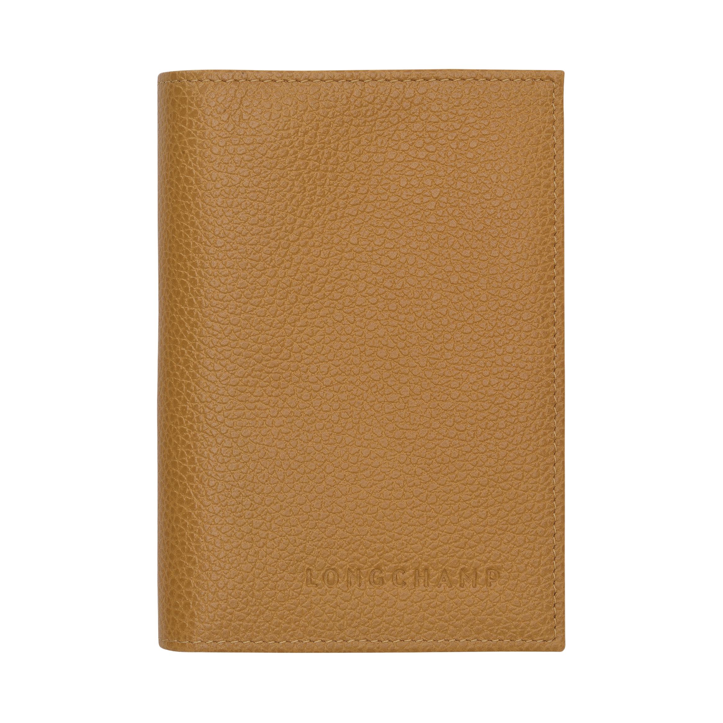 Паспортница LONGCHAMP Le Foulonné (кардамоновая)