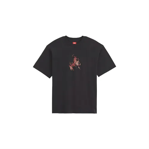 Vans Skate T Shirts Men's Black Crew Neck Moderate