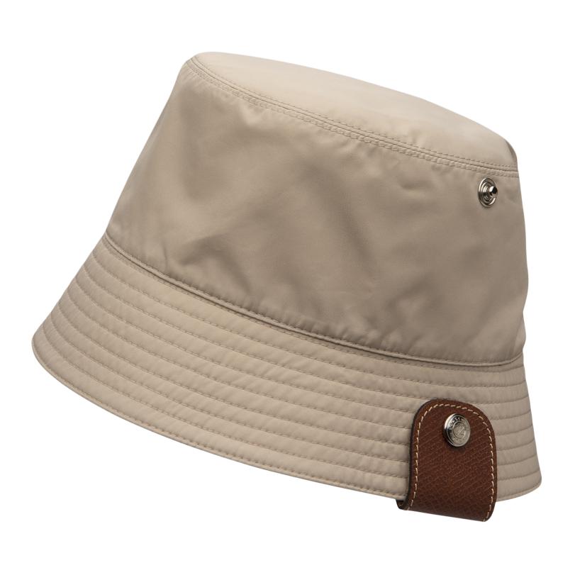 Женская панама LONGCHAMP (бежево-розовая)