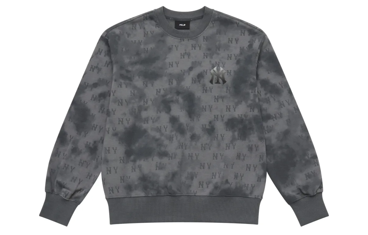 MLB New York Yankees 25FW Sweatshirt Unisex Standard Charcoal Gray