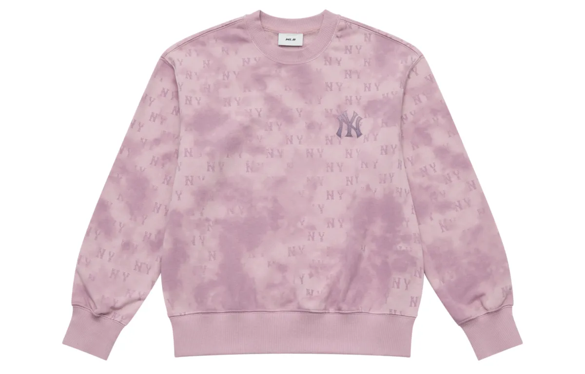 MLB New York Yankees 25FW Sweatshirt Unisex Light Pink