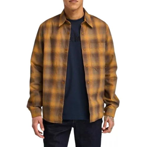 Timberland Shirts Men's Wheat Lapel Moderate