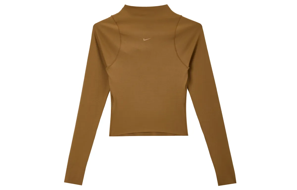 Nike Zenvy Regular T Shirt Women's Light British Umber/White