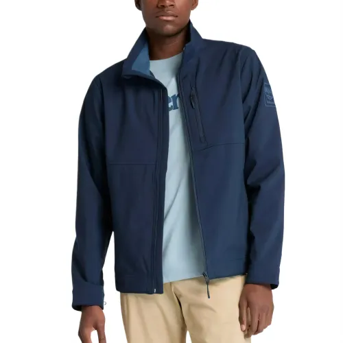 Timberland Jackets Men's Dark Sapphire Stand Collar Moderate Other