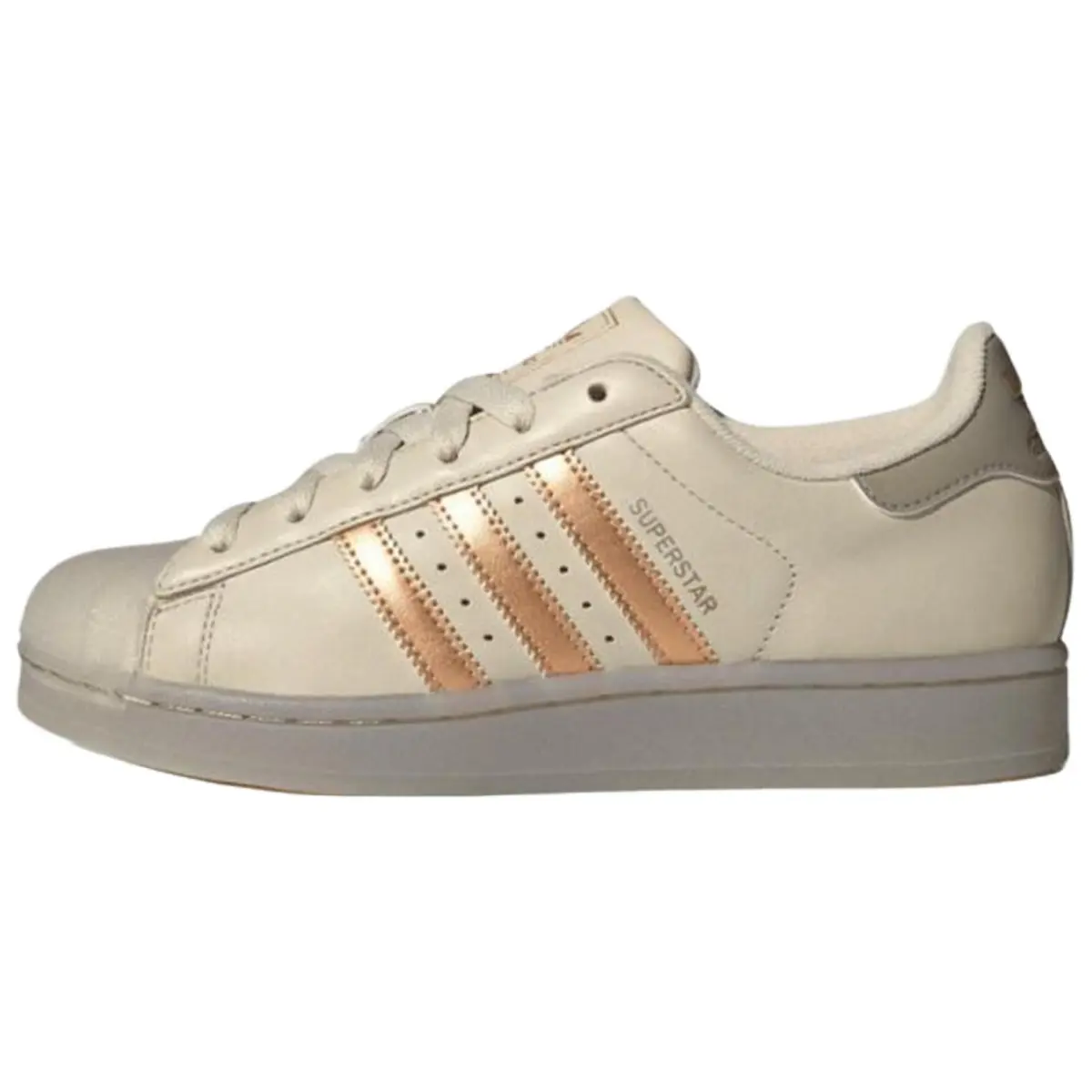 Adidas Originals Superstar 2 Leather Casual Shoes Women's Beige