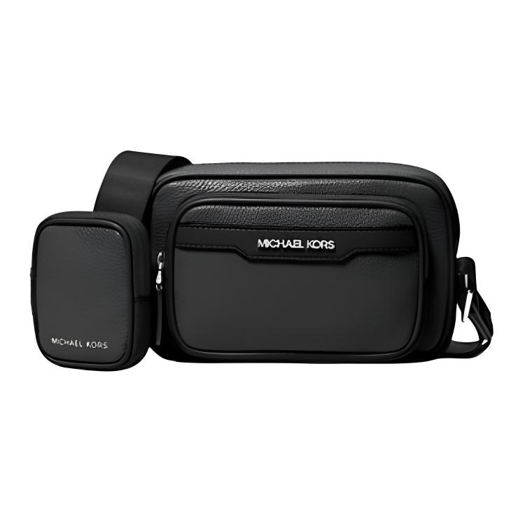 Мужская сумка MICHAEL MICHAEL KORS COOPER Pebbled (черная)