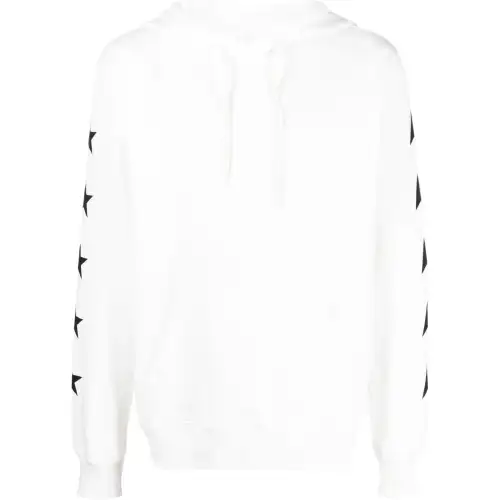 Golden Goose Deluxe Brand Logo Printed Drawstring Hoodie