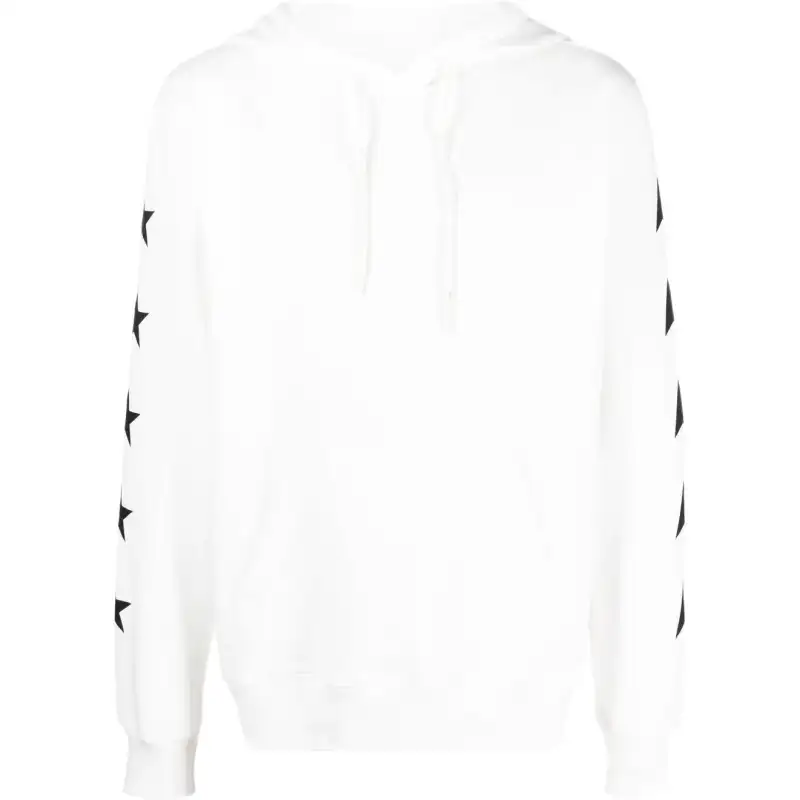 Golden Goose Deluxe Brand Logo Printed Drawstring Hoodie