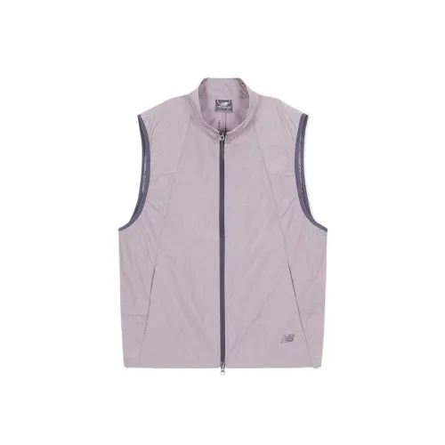 New Balance Vests Unisex Dark Purple Stand Collar Thin Other