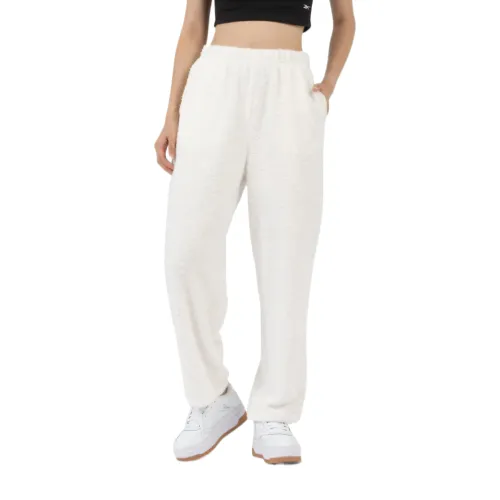 Reebok Casual Pants Women's Chalk Moderate Straight Fit Pants