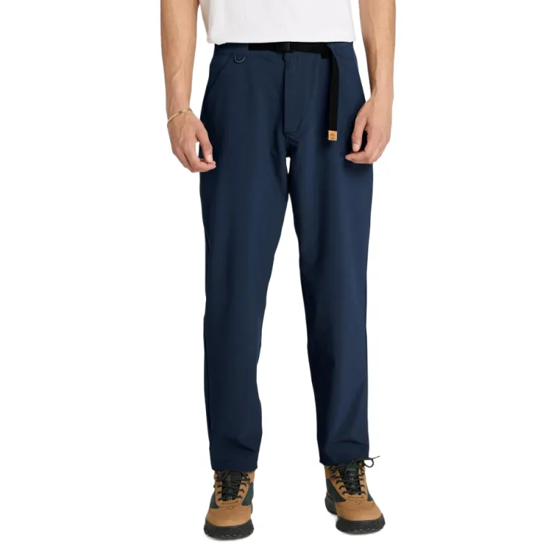 Timberland Casual Pants Men's Navy Blue Moderate Tapered Pants