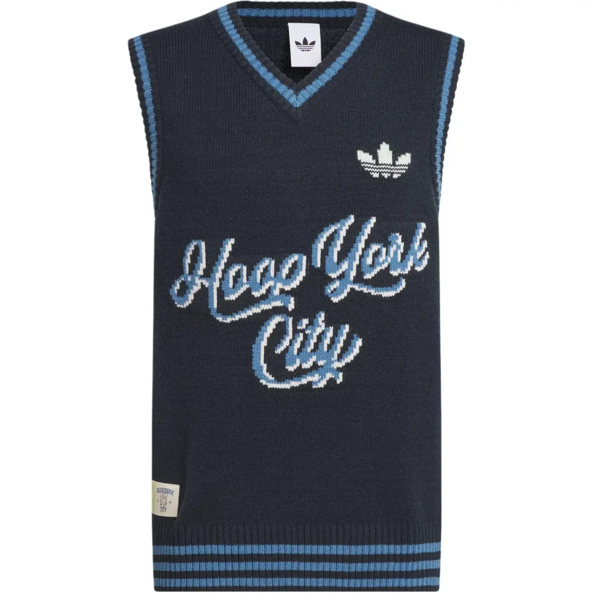 Adidas Originals x HOOP YORK CITY SWEATER VEST Unisex Aurora Ink Blue