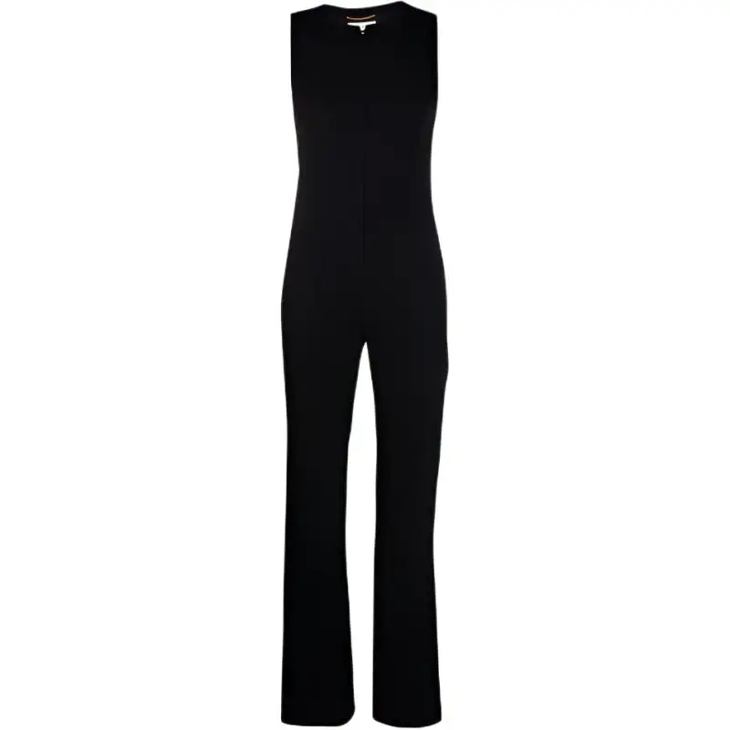 SAINT LAURENT Jumpsuits Women's Black Moderate Straight Fit Pants