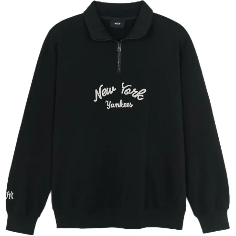 MLB Sweatshirts Men's Black Moderate Straight Fit