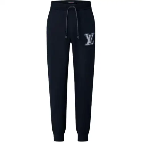 LOUIS VUITTON Sports Pants Men's Blue