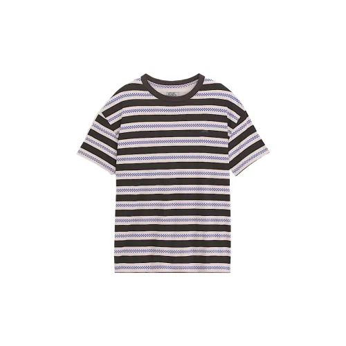 Vans Stripe Drop Shoulder Sleeve T Shirt Women's