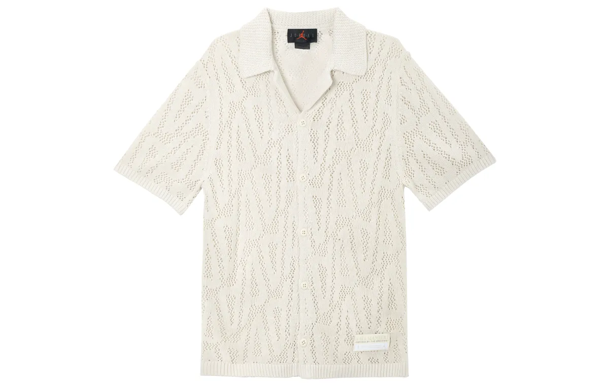 Jordan A Ma Maniére Knitwear Unisex Phantom Gray White