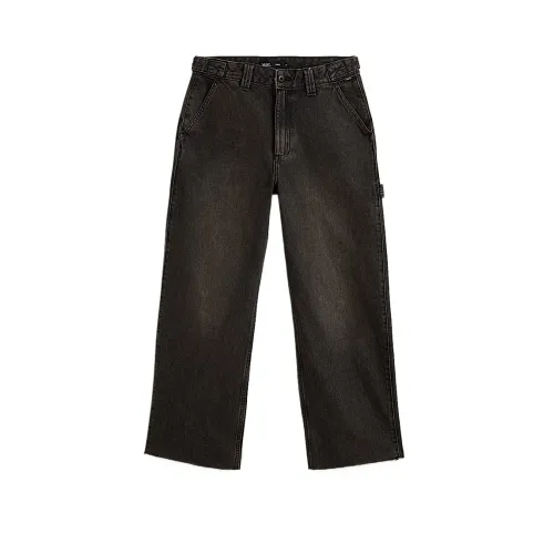 Vans Jeans Women's Gray Moderate Wide Leg Pants