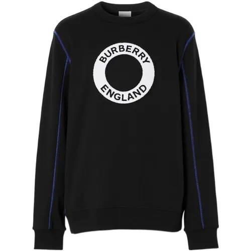 Burberry Logo Graphic Cotton Sweatshirt
