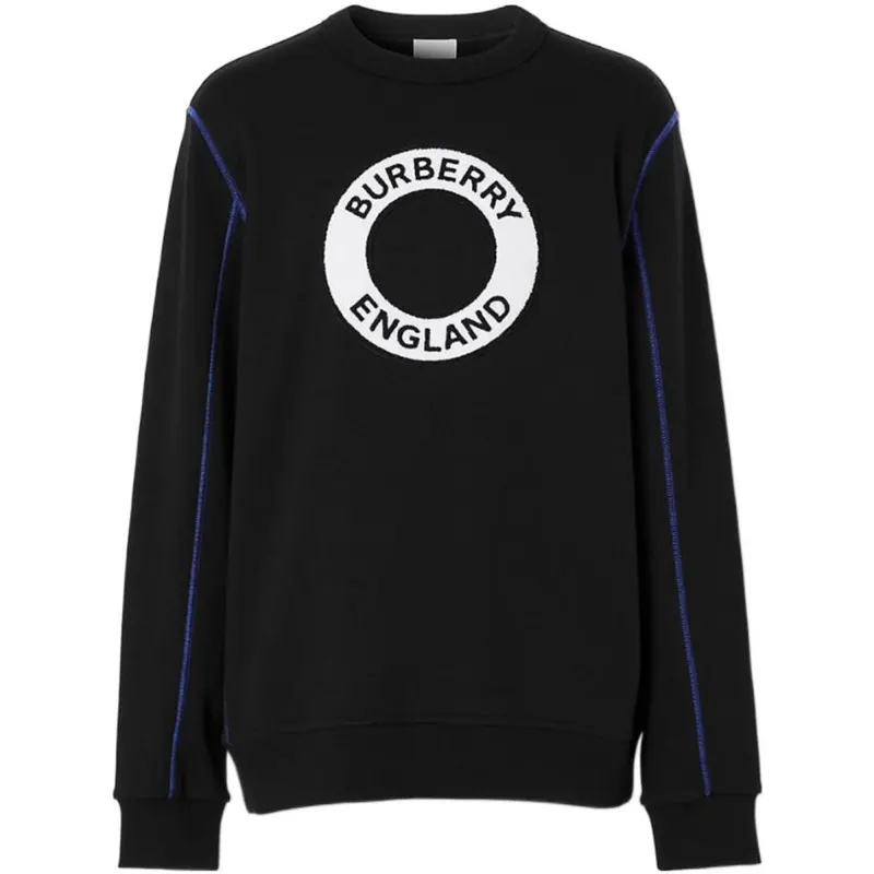 Burberry Logo Graphic Cotton Sweatshirt