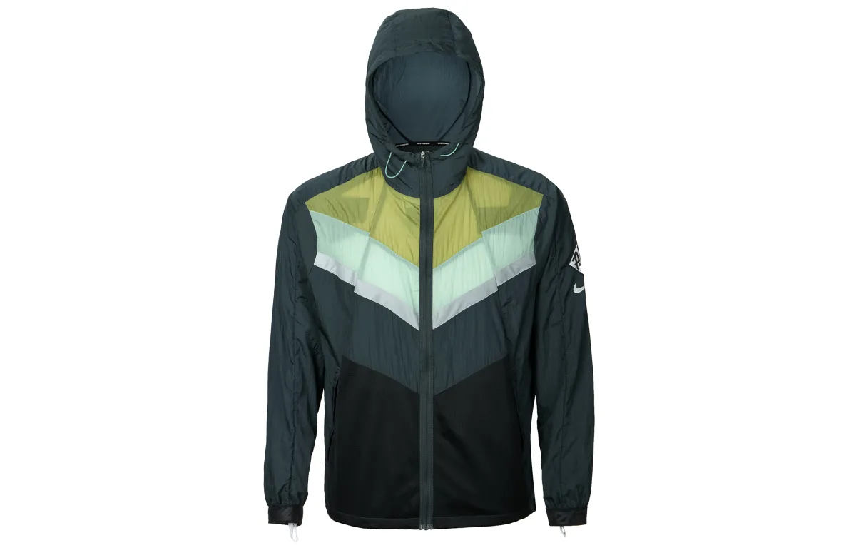 Nike Windrunner Wild Run Running Jacket Men's Seaweed Green