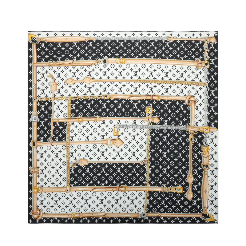 Louis Vuitton 2021 monogram silk scarf